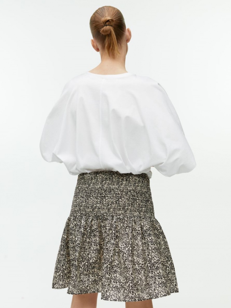 Fusta Arket Mini Smock Dama Negrii | Romania-VAQC56304