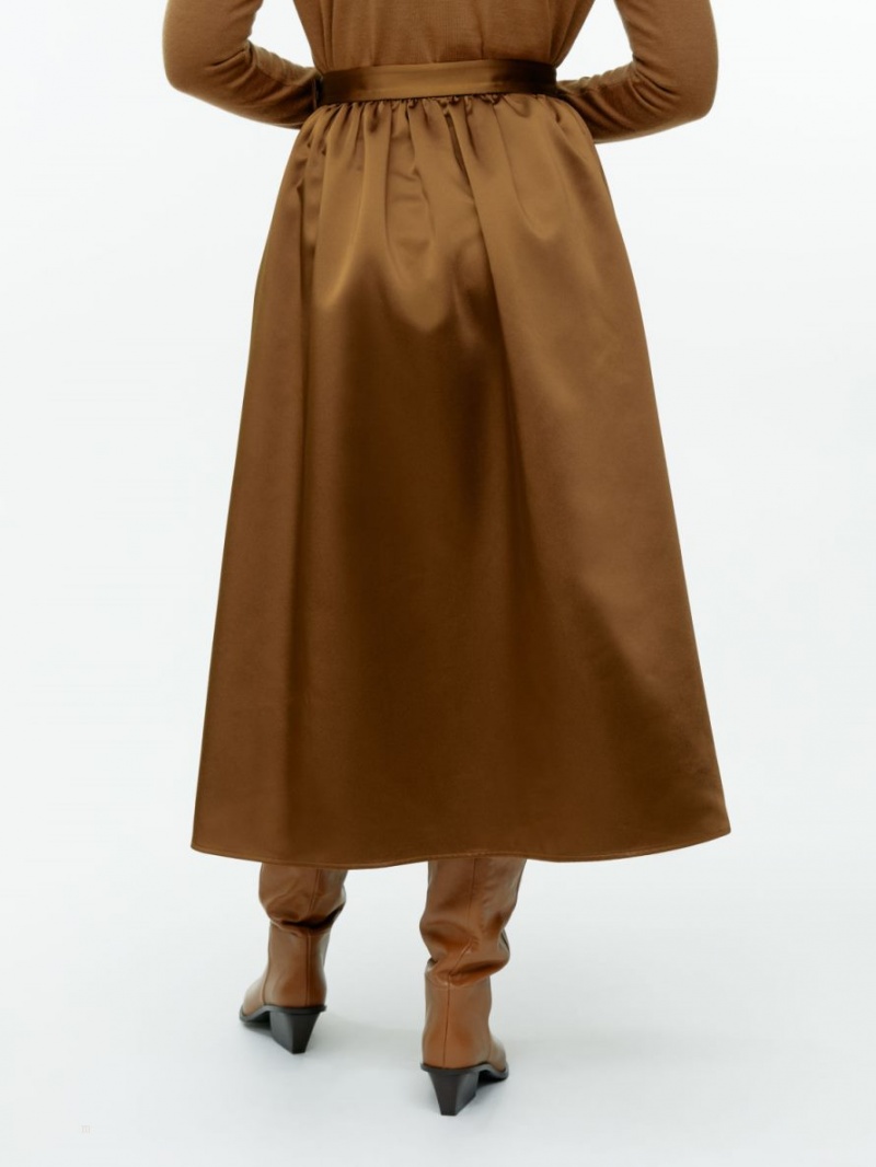 Fusta Arket Taffeta Dama Maro | Romania-ZDRV36098