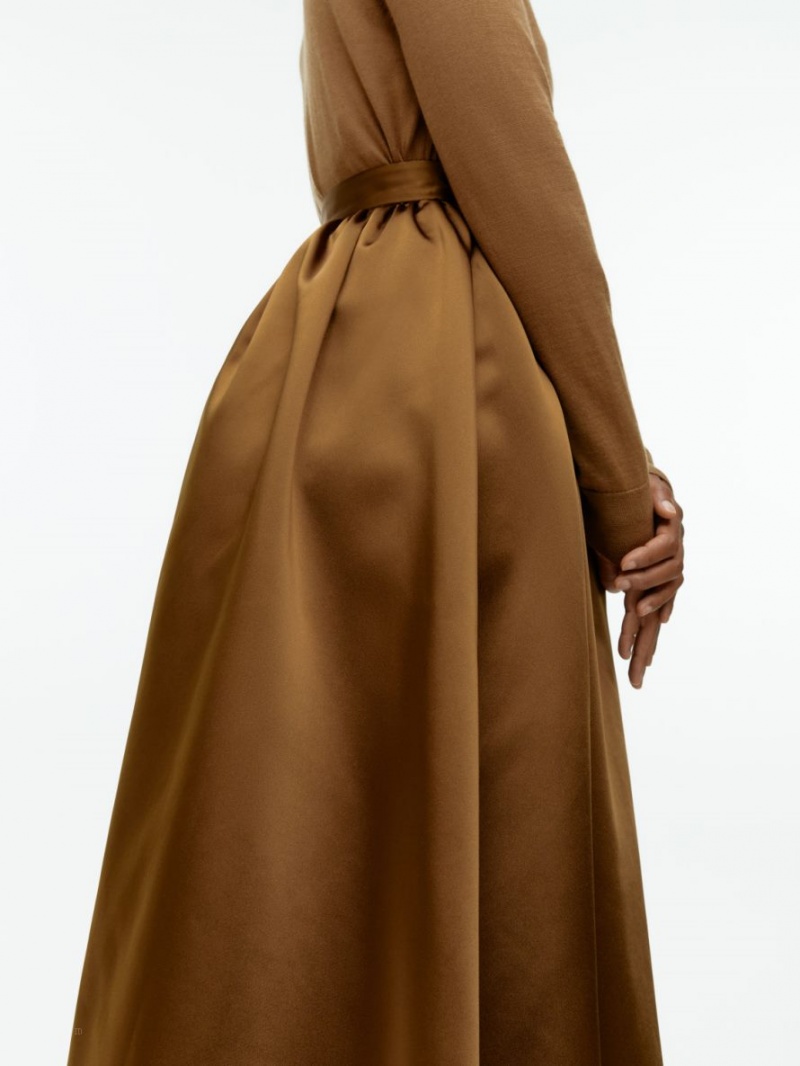 Fusta Arket Taffeta Dama Maro | Romania-ZDRV36098