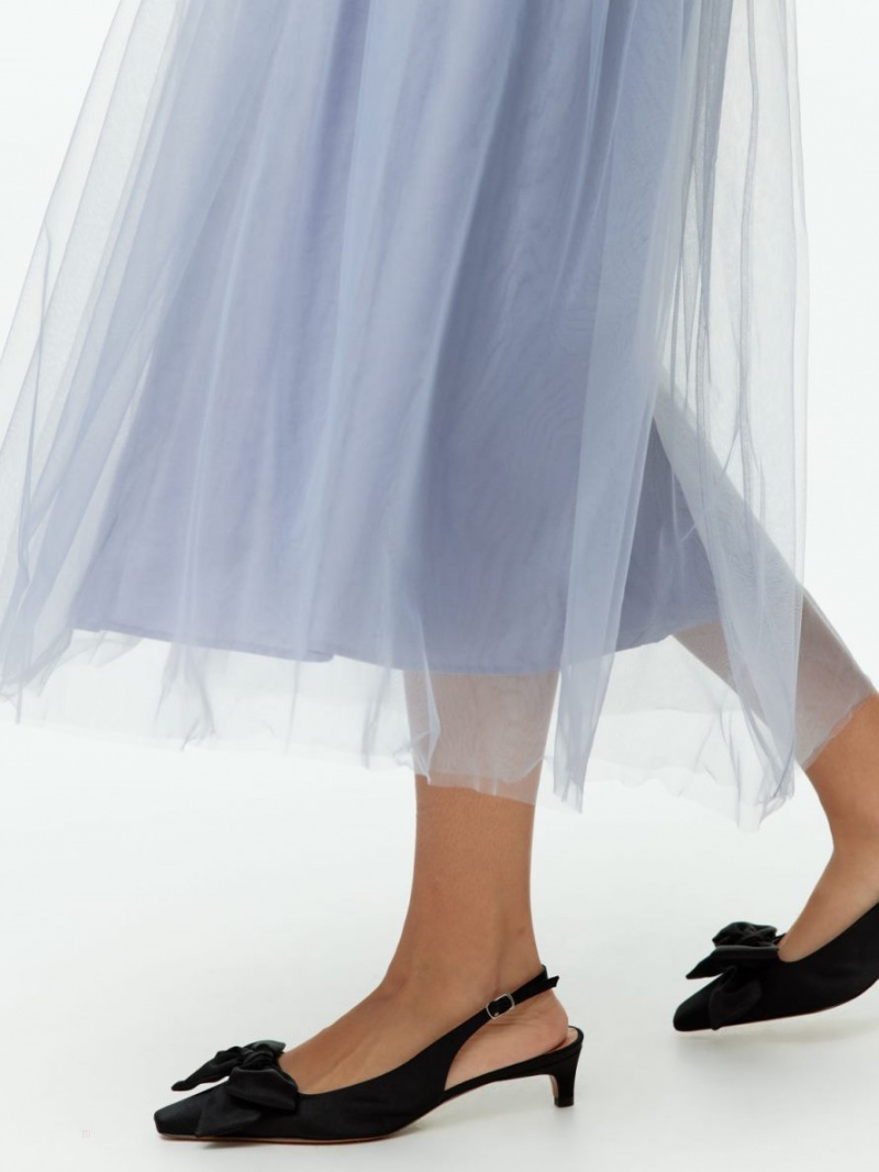 Fusta Arket Tulle Dama Albastri | Romania-NGXD68479