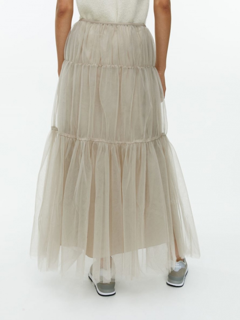 Fusta Arket Tulle Dama Bej | Romania-IMVD50249