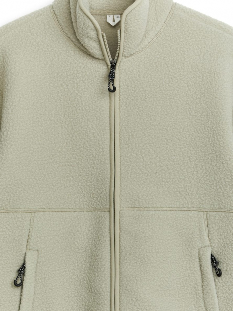 Geaca Arket Active Fleece Barbati Bej | Romania-USWA57863