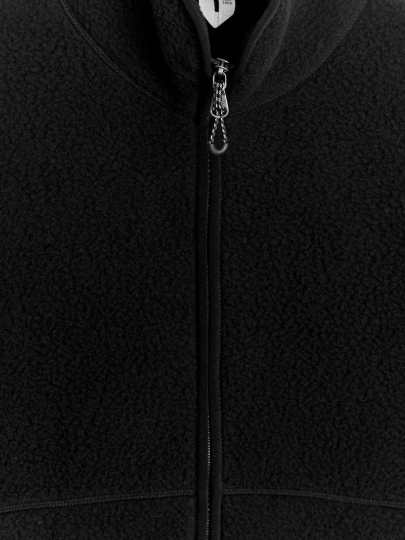 Geaca Arket Active Fleece Barbati Negrii | Romania-FCKS70923
