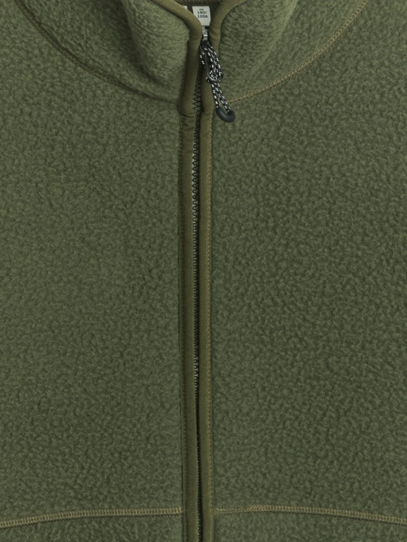 Geaca Arket Active Fleece Barbati Verzi | Romania-WJAV43610