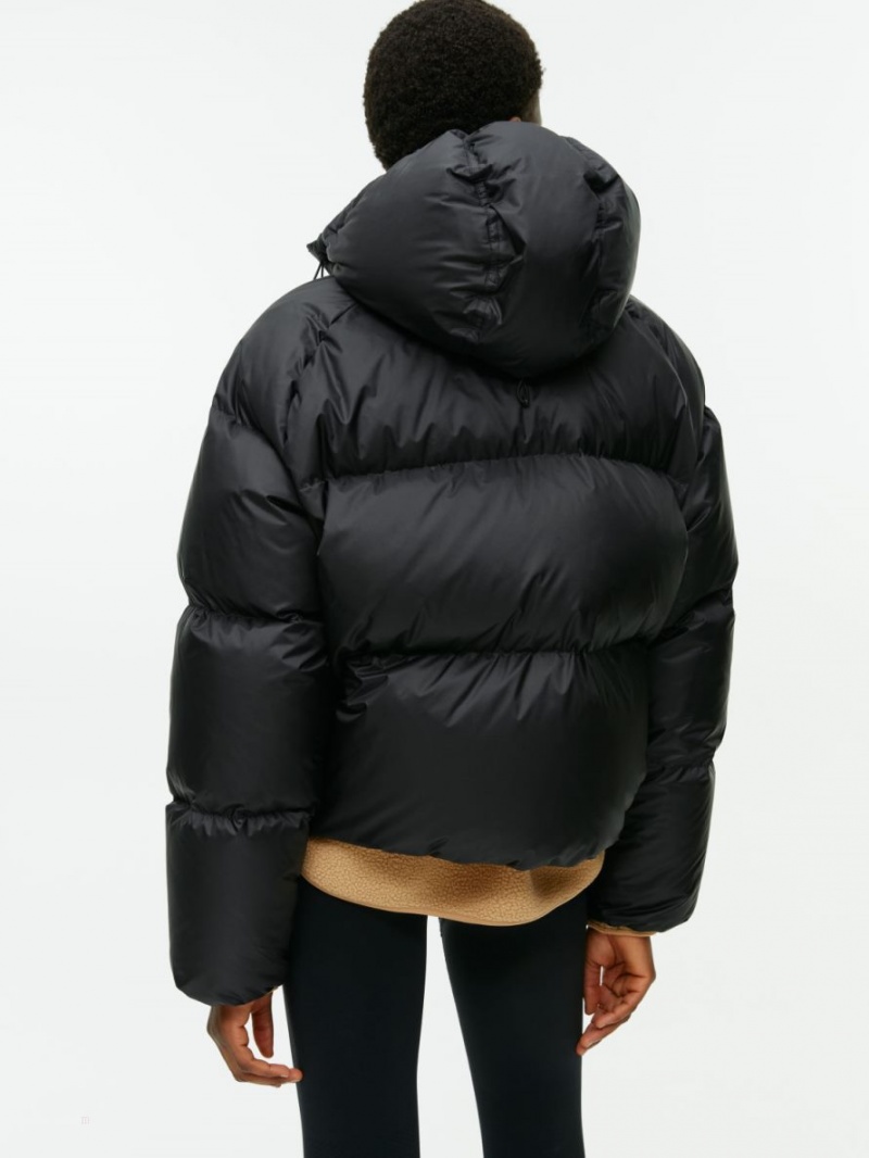 Geaca Arket Down Puffer Dama Negrii | Romania-YUQD56371