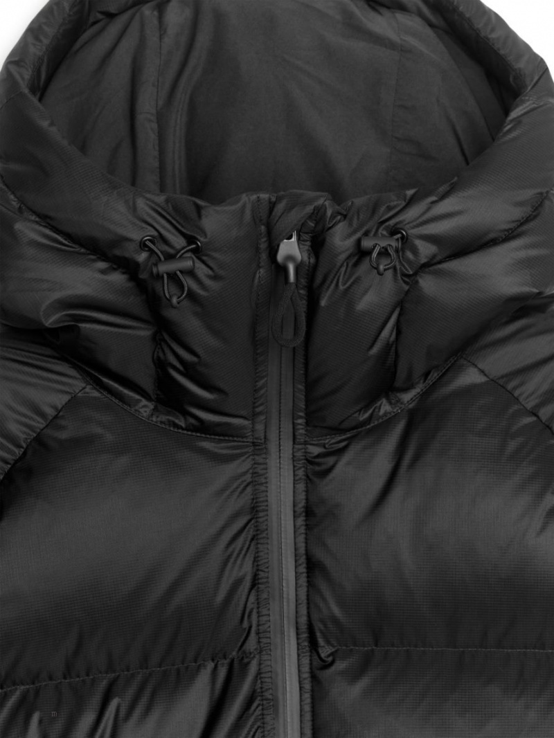 Geaca Arket Down Puffer Dama Negrii | Romania-YUQD56371