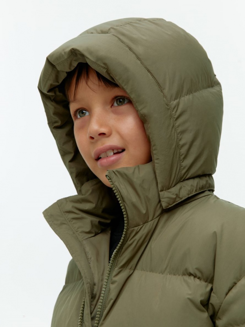 Geaca Arket Down Puffer Fete Kaki Verzi | Romania-TXQZ53749