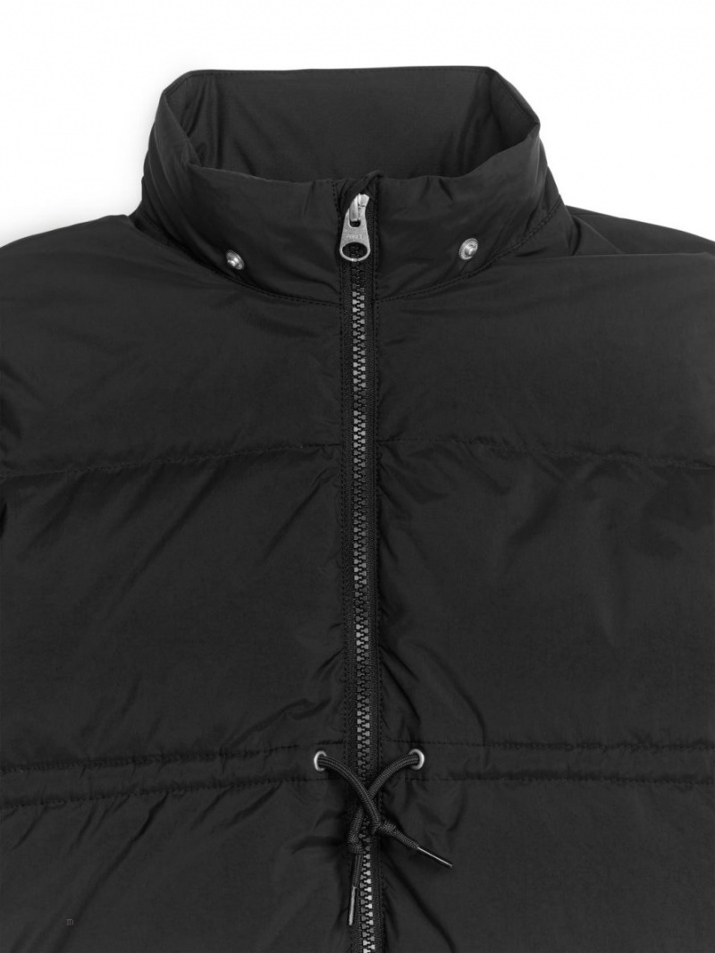 Geaca Arket Down Puffer Fete Negrii | Romania-QPGE86905