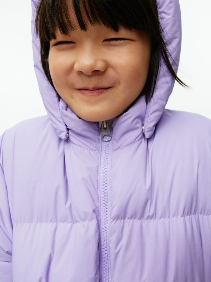 Geaca Arket Down Puffer Fete Violet | Romania-SKYI35429