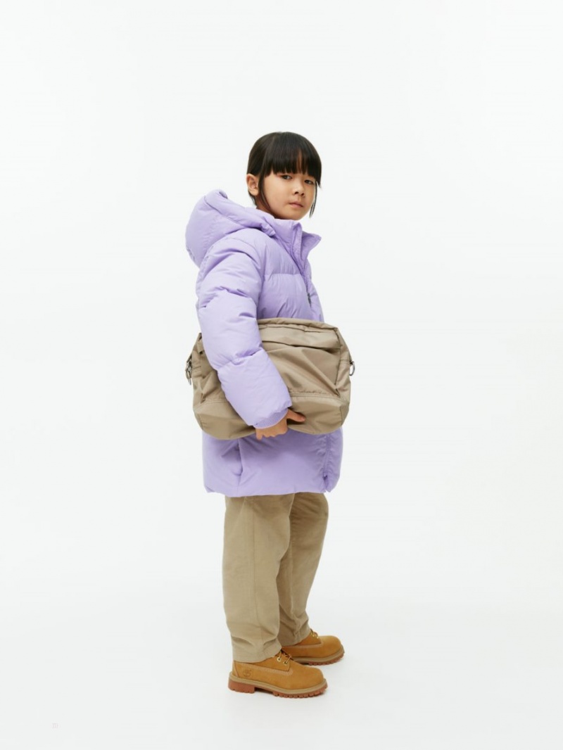 Geaca Arket Down Puffer Fete Violet | Romania-SKYI35429