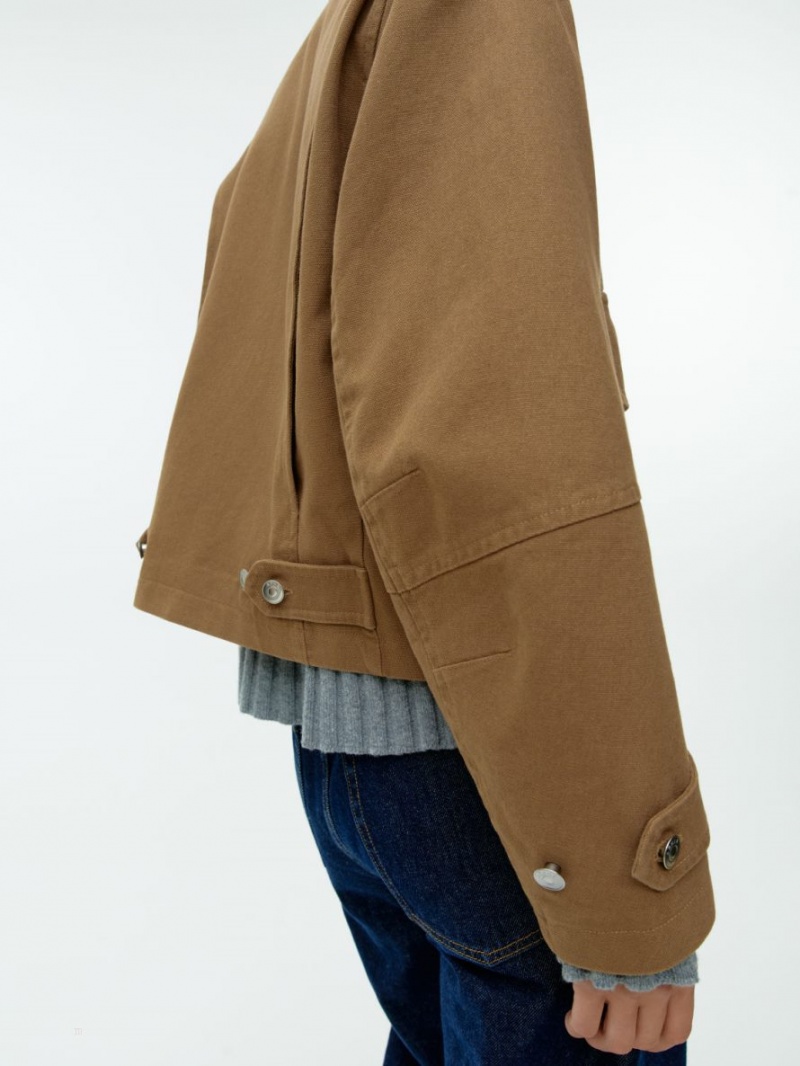 Geaca Arket Panza Zip Dama Maro | Romania-XFBM62935
