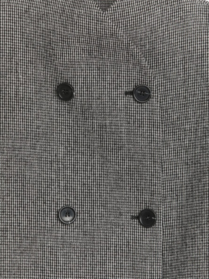 Geaca Arket Shawl-Collar Lână Dama Gri | Romania-QIWR58026
