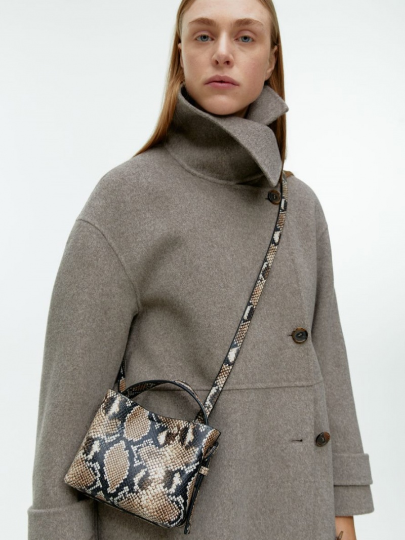 Geanta Crossbody Arket Dama Maro Bej | Romania-ILEU13869