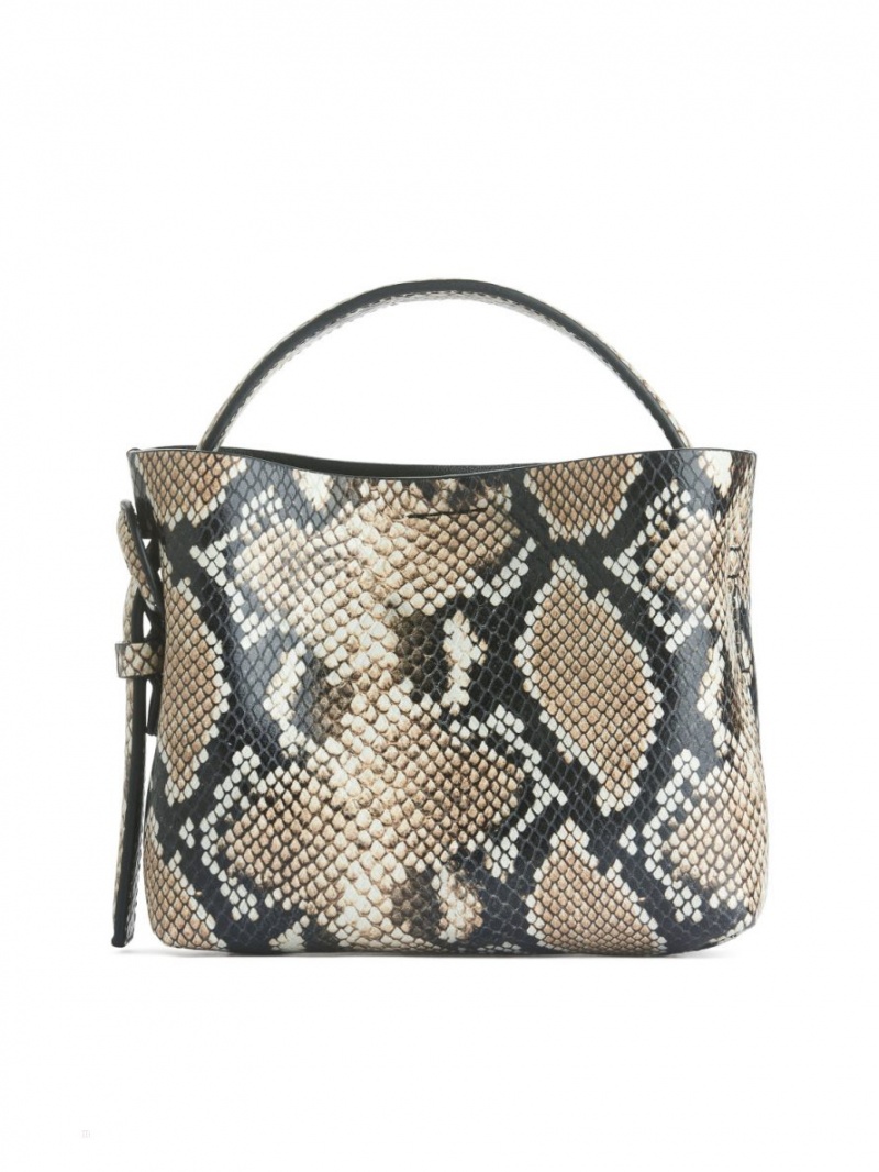 Geanta Crossbody Arket Dama Maro Bej | Romania-ILEU13869