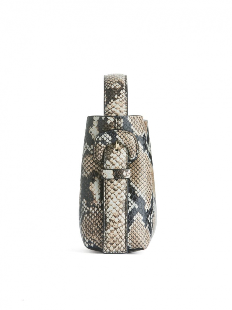 Geanta Crossbody Arket Dama Maro Bej | Romania-ILEU13869