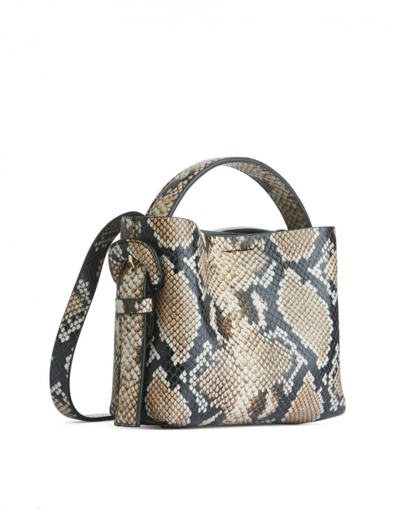 Geanta Crossbody Arket Dama Maro Bej | Romania-ILEU13869