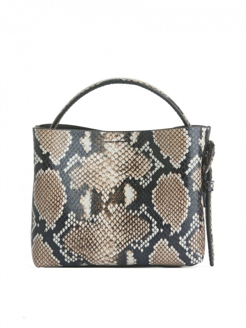 Geanta Crossbody Arket Dama Maro Bej | Romania-ILEU13869