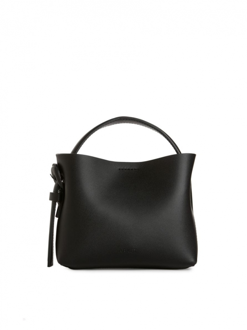 Geanta Crossbody Arket Dama Negrii | Romania-BVYJ47638
