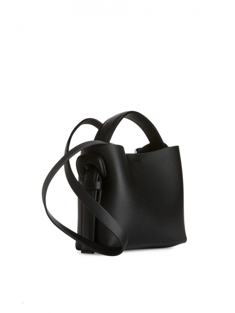 Geanta Crossbody Arket Dama Negrii | Romania-BVYJ47638