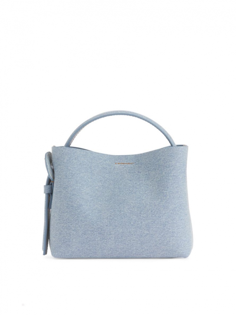 Geanta Crossbody Arket Denim Dama Albastri Deschis | Romania-EZKA65072
