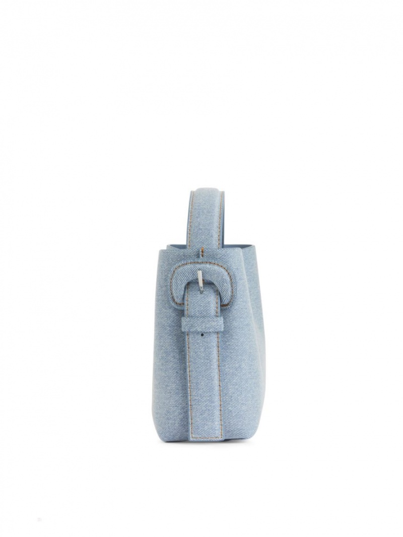 Geanta Crossbody Arket Denim Dama Albastri Deschis | Romania-EZKA65072