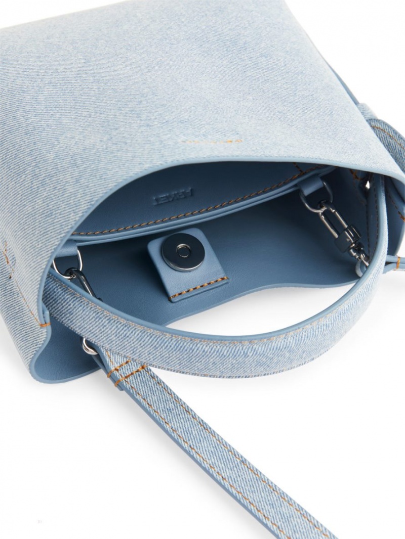 Geanta Crossbody Arket Denim Dama Albastri Deschis | Romania-EZKA65072