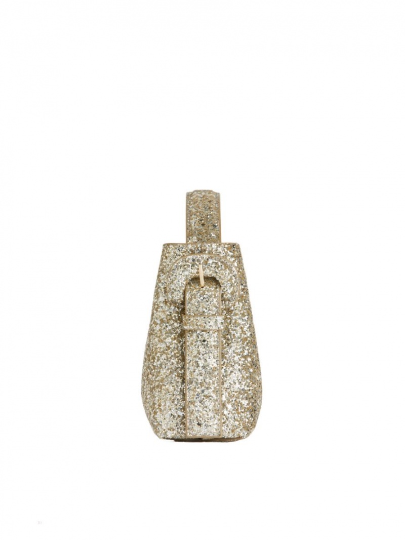 Geanta Crossbody Arket Glitter Dama Argintii Aurii | Romania-FOCA86523