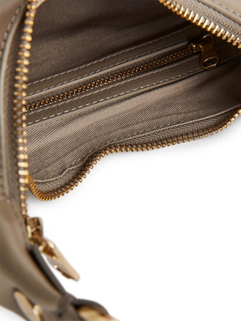 Geanta Crossbody Arket Half Moon Piele Dama Bej | Romania-PRHN76450