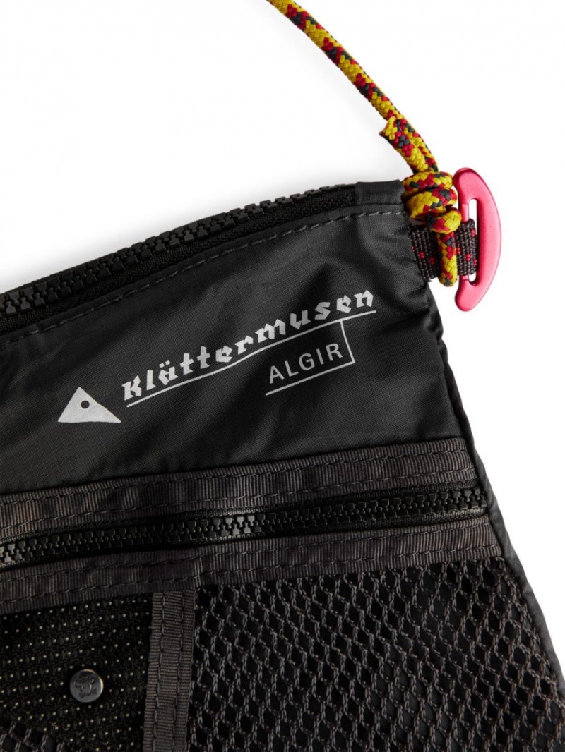 Geanta Crossbody Arket Klättermusen Algir Accessory Barbati Negrii | Romania-TSWU20156