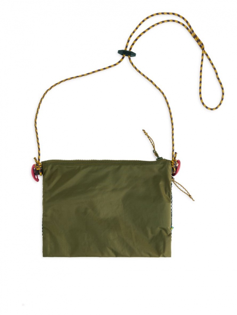 Geanta Crossbody Arket Klättermusen Algir Accessory Barbati Masline Verzi Verzi | Romania-HEFA30786