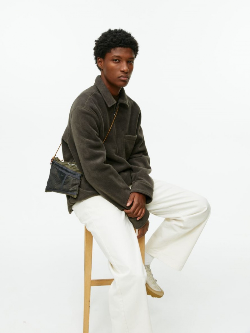 Geanta Crossbody Arket Klättermusen Algir Accessory Barbati Masline Verzi Verzi | Romania-HEFA30786
