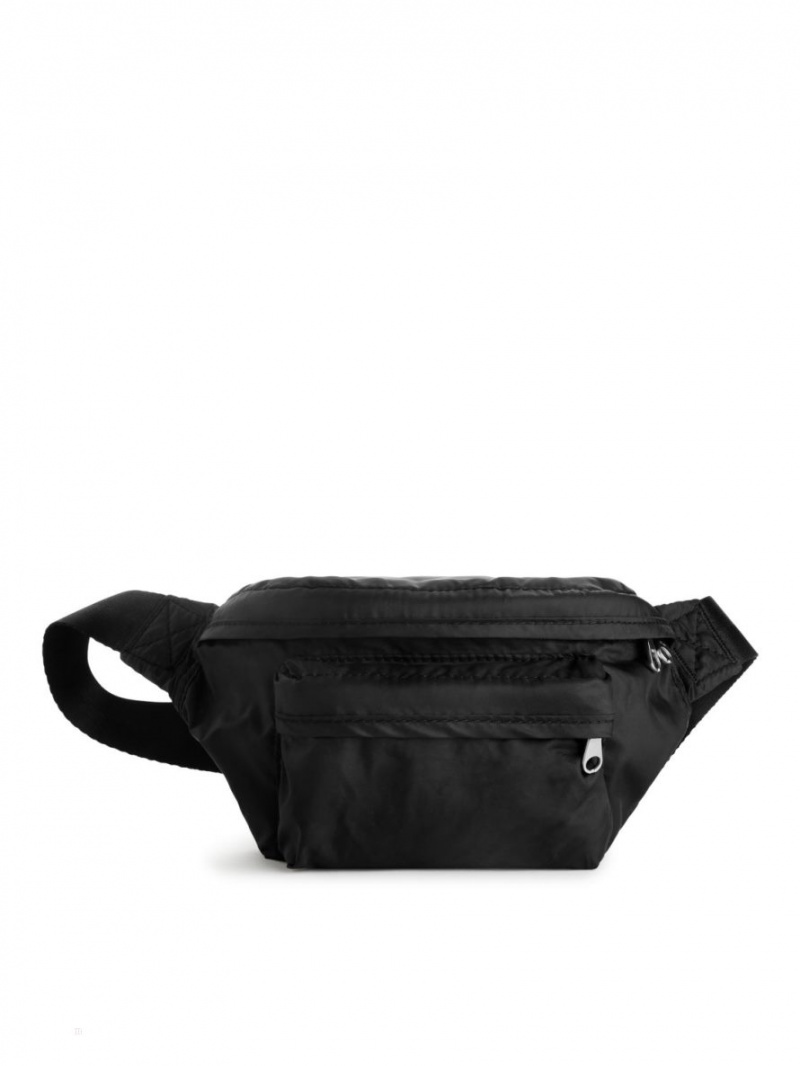 Geanta Crossbody Arket Packable Barbati Negrii | Romania-SOEN71638