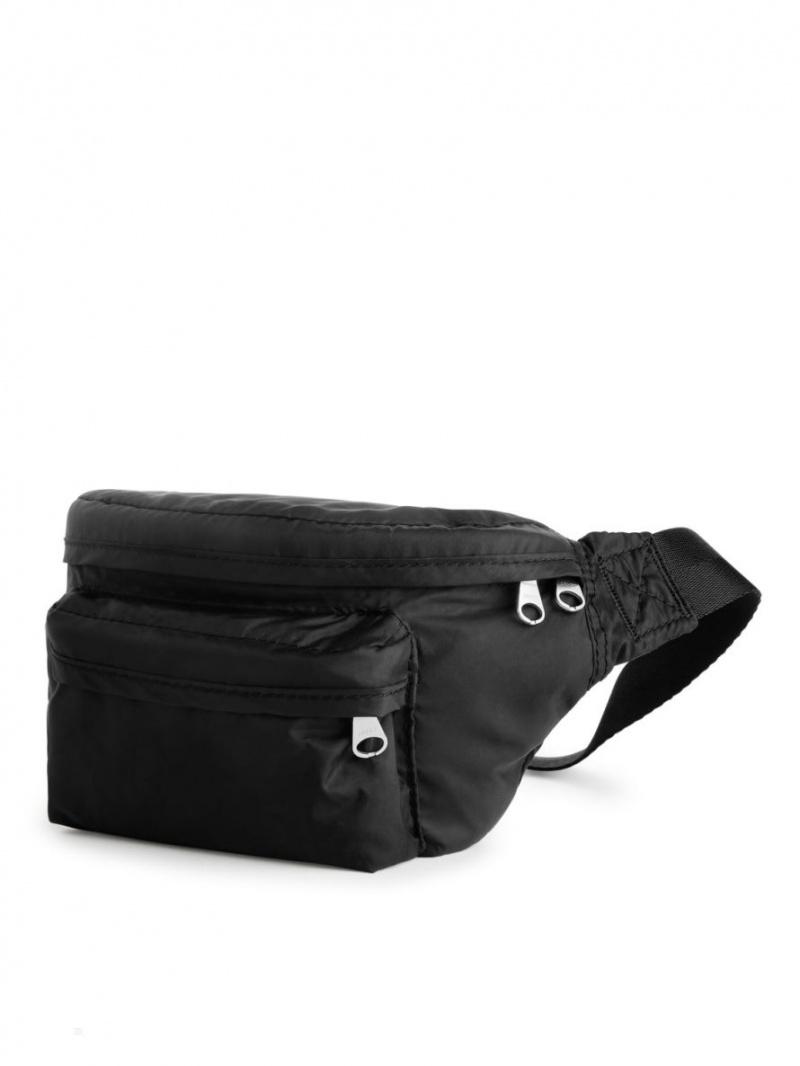 Geanta Crossbody Arket Packable Barbati Negrii | Romania-SOEN71638