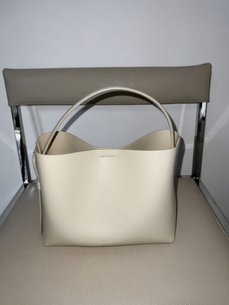 Geanta Crossbody Arket Piele Dama Bej | Romania-JTZF23604