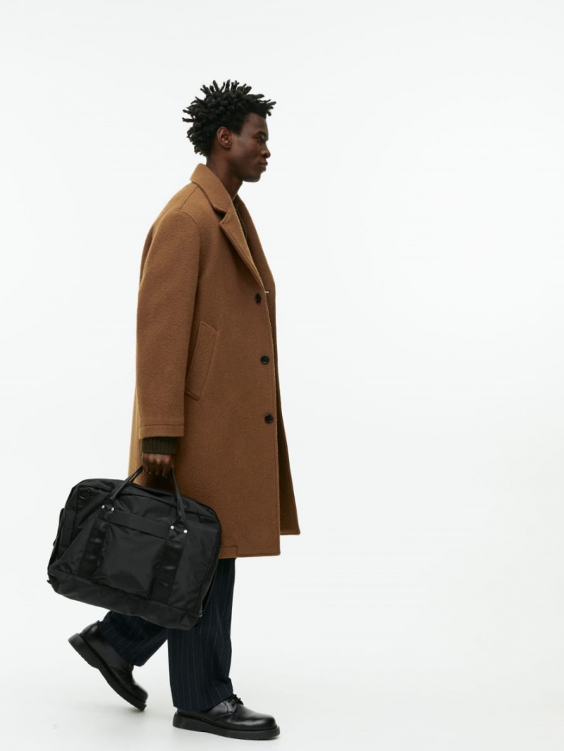 Geanta Duffle Arket 24-Hour Barbati Negrii | Romania-YDHI41382