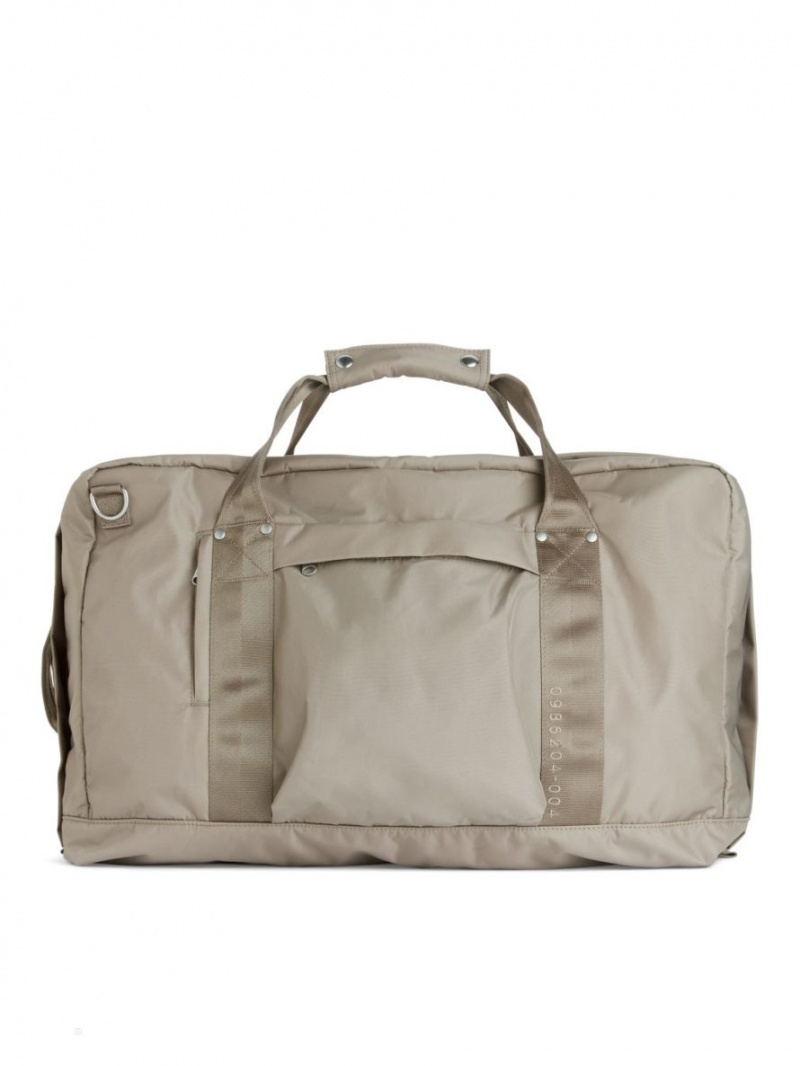 Geanta Duffle Arket 72-Hour 3-Way Barbati Gri | Romania-MFKI93487