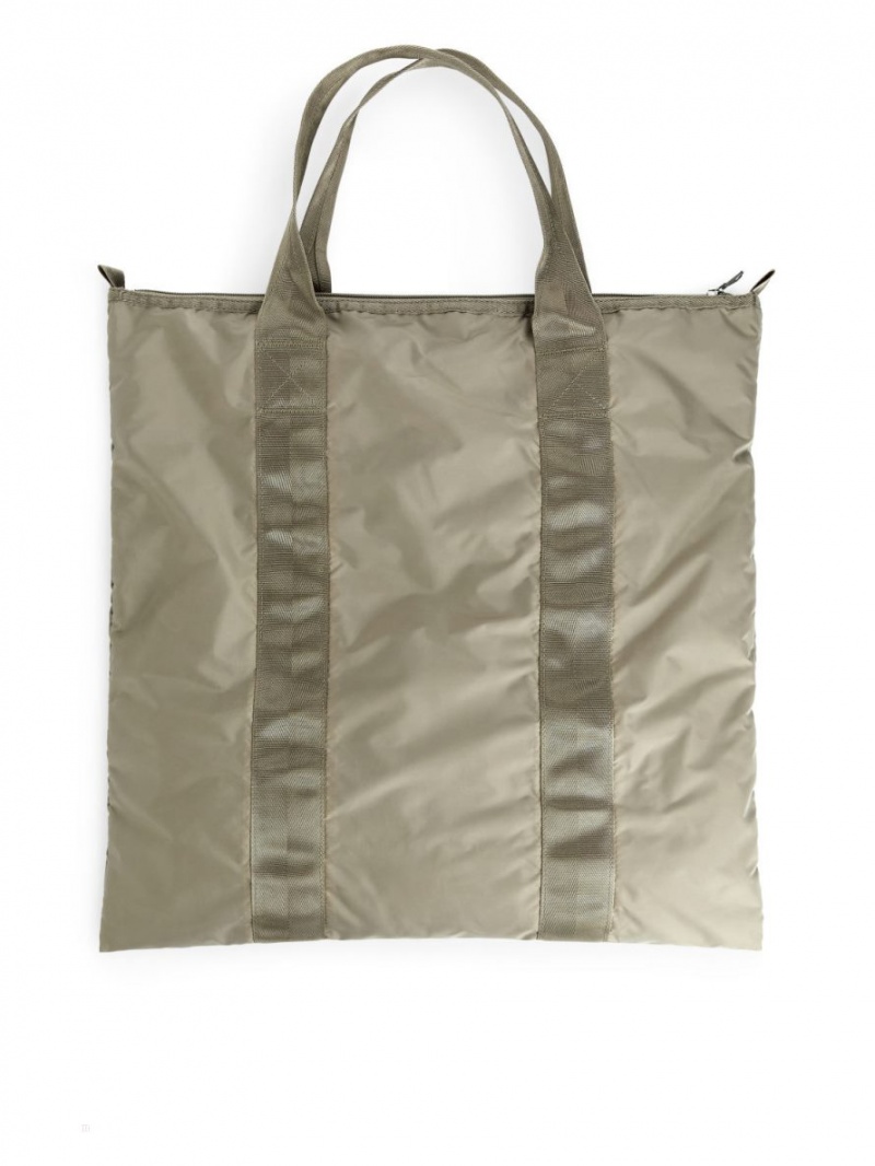 Geanta Tote Arket Packable Barbati Gri | Romania-NUQF56379