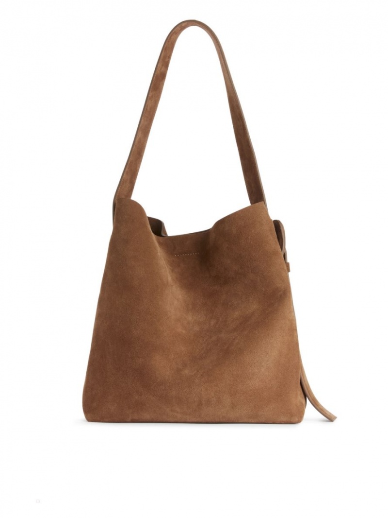 Geanta Tote Arket Piele Intoarsa Dama Maro | Romania-PNDV08973