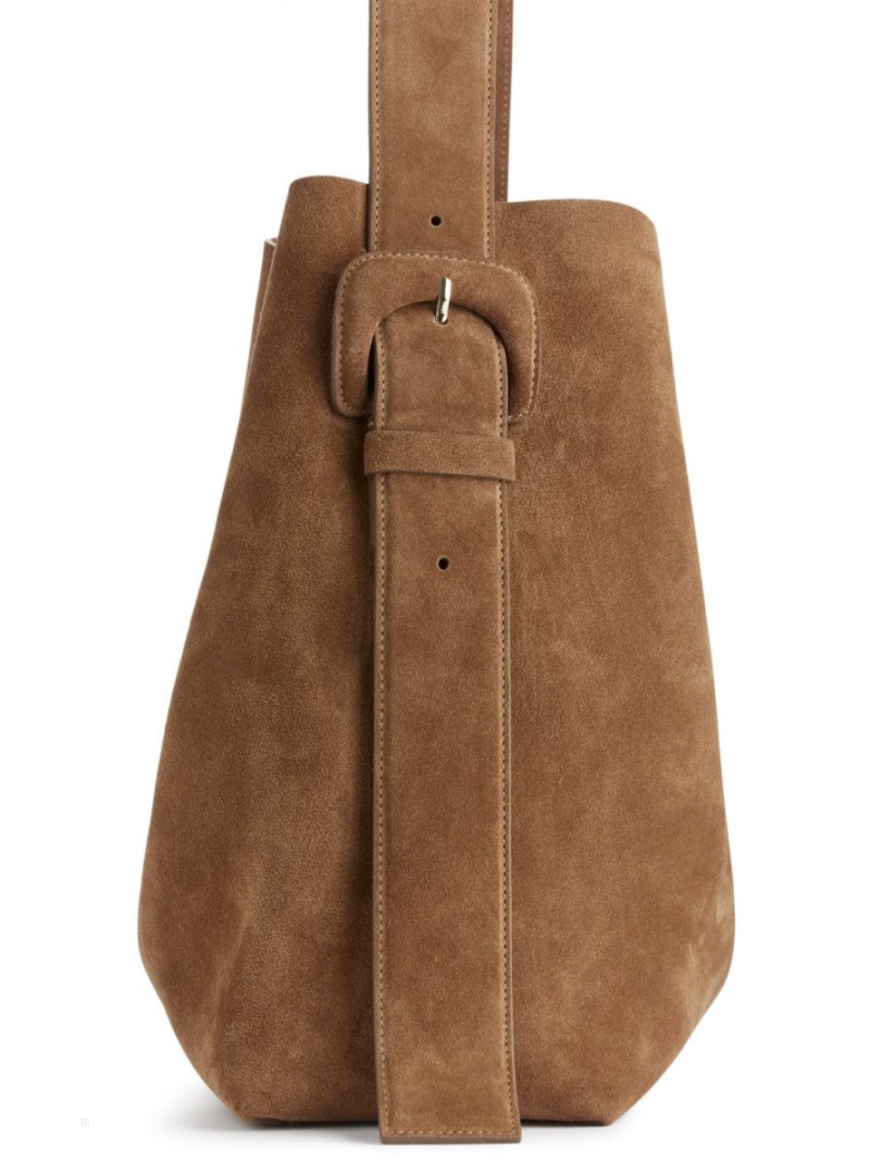 Geanta Tote Arket Piele Intoarsa Dama Maro | Romania-PNDV08973