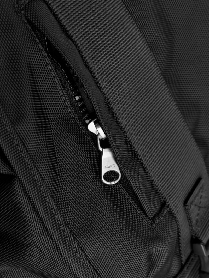 Geanta de Umar Arket Nailon Messenger Barbati Negrii | Romania-JNEO43875