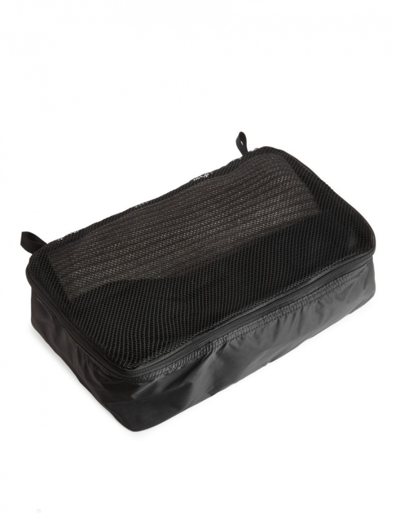 Genti De Toaleta Arket Medium Garment Case Barbati Negrii | Romania-VXEA03869