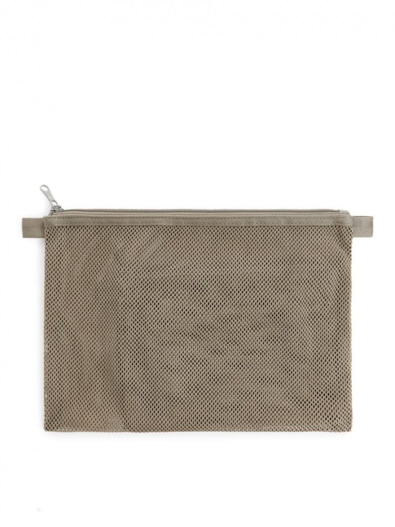 Genti De Voiaj Arket Mesh Travel Organisers Barbati Gri | Romania-SFYJ58741