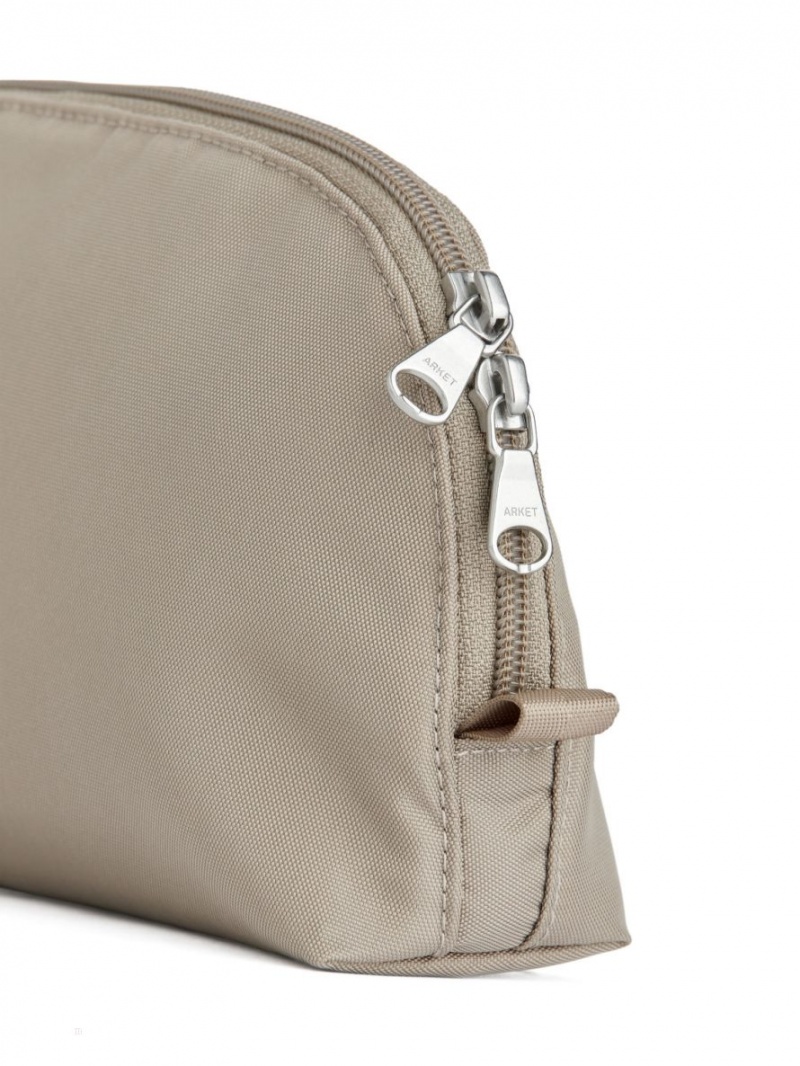 Genti De Voiaj Arket Travel Pouch Set of 2 Barbati Gri | Romania-MTLJ31478
