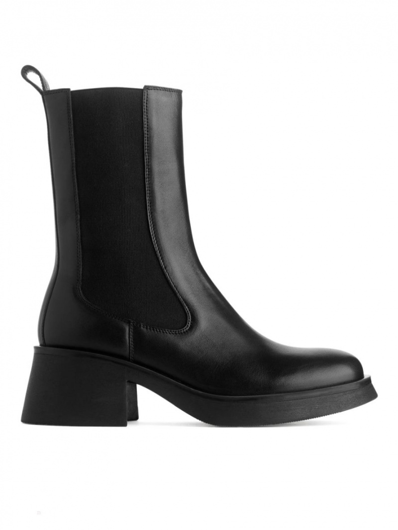 Ghete Chelsea Arket Grosolan Dama Negrii | Romania-WNCH23048