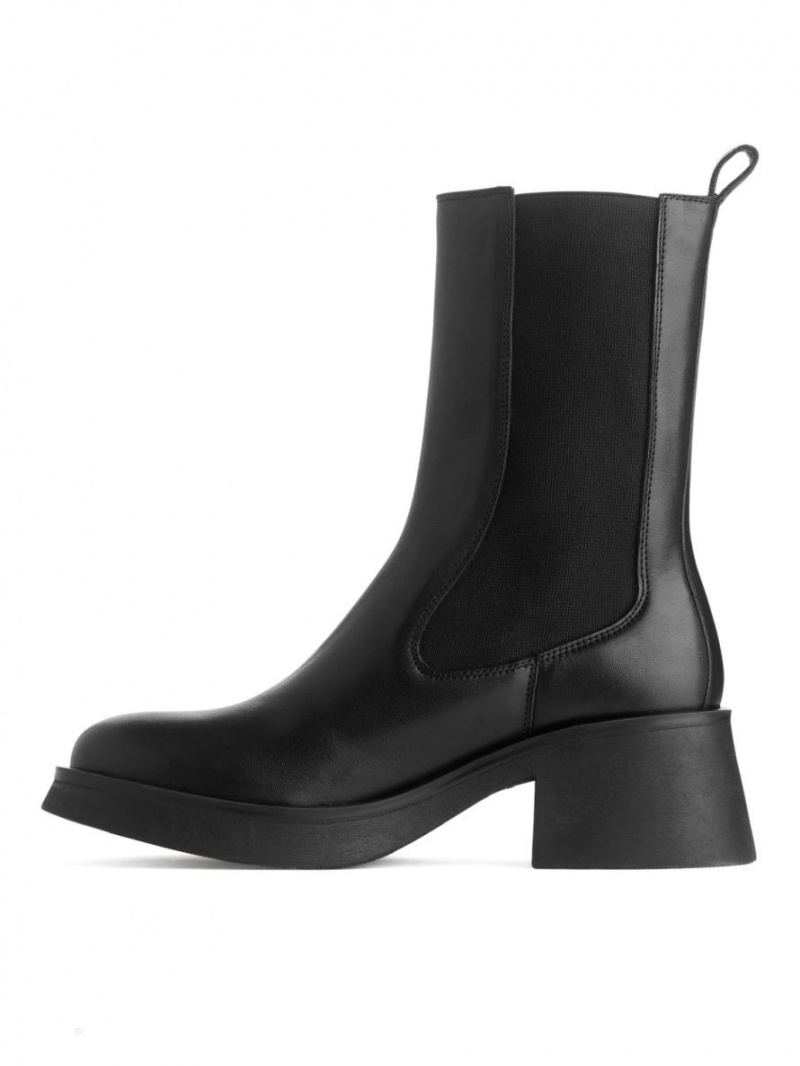 Ghete Chelsea Arket Grosolan Dama Negrii | Romania-WNCH23048