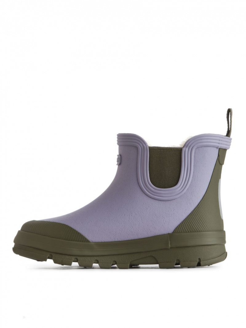 Ghete Chelsea Arket Tretorn Iarnă Fete Violet | Romania-MGLO42853