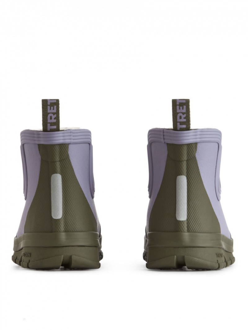 Ghete Chelsea Arket Tretorn Iarnă Fete Violet | Romania-MGLO42853