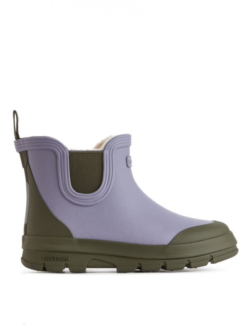 Ghete Chelsea Arket Tretorn Iarnă Fete Violet | Romania-MGLO42853