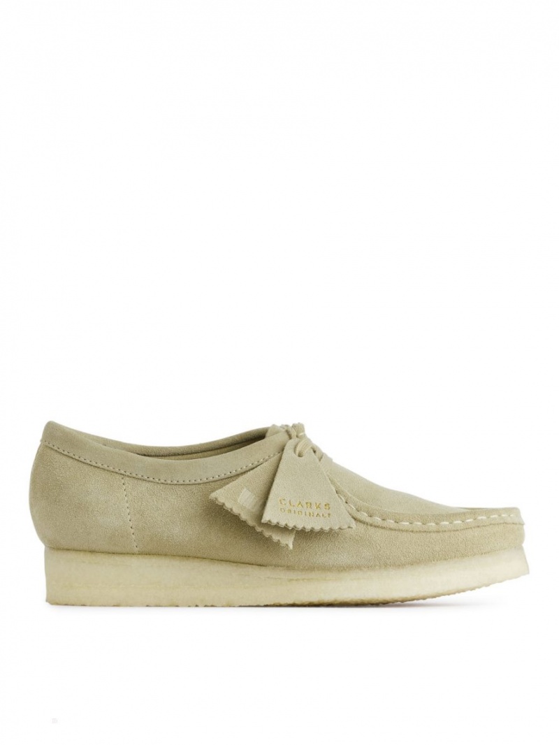 Ghete Chukka Arket Clarks Wallabee Barbati Bej | Romania-UINM32584