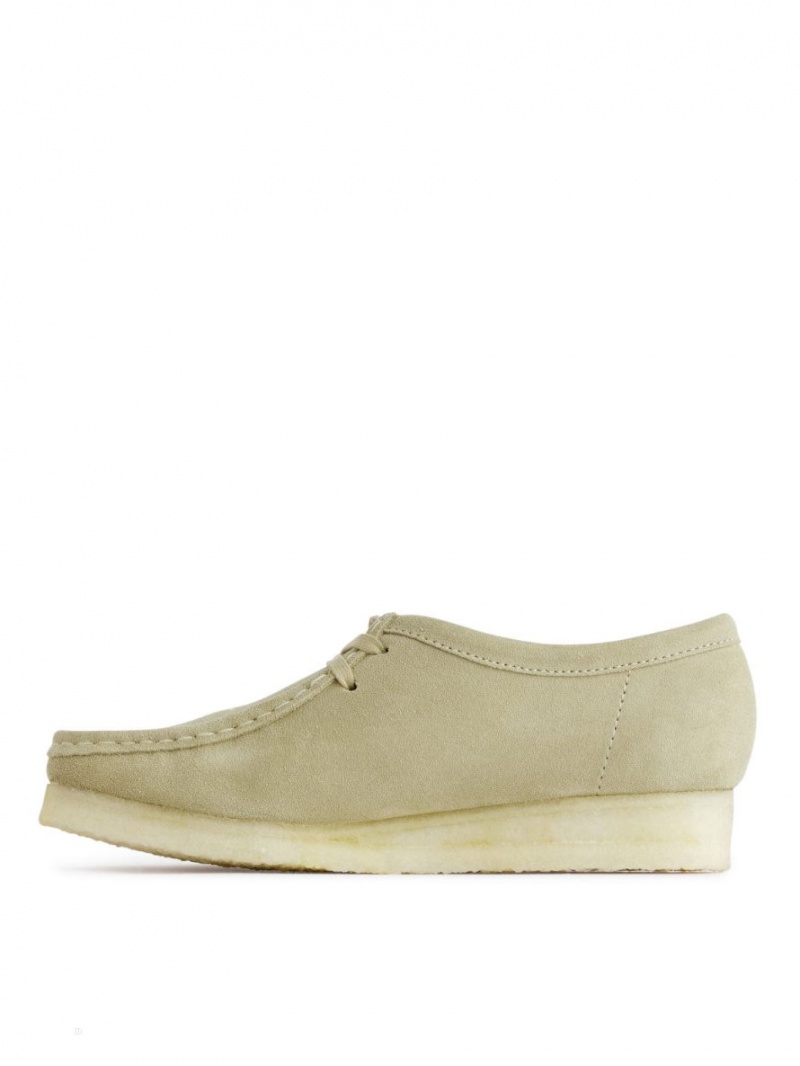 Ghete Chukka Arket Clarks Wallabee Barbati Bej | Romania-UINM32584